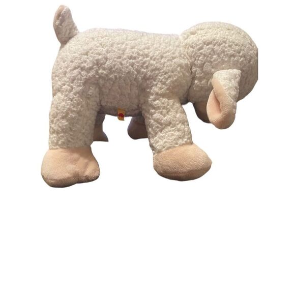 Build-A-Bear Workshop White Tan Hooves Lamb Sheep Plush Stuffed Toy - Picture 4 of 15
